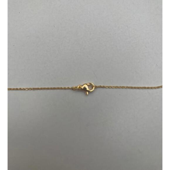 Gold-tone Dragon and Phoenix Pendant Necklace with Green Enamel and Red Accent - Picture 5 of 7